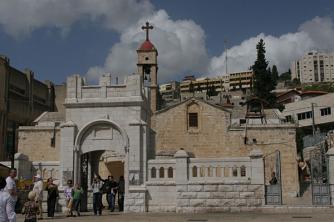 Храм над источником Девы Марии в Назарете